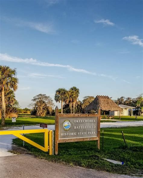 okeechobee battlefield historic state park|okeechobee battlefield florida.